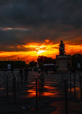 Sunset Paris 