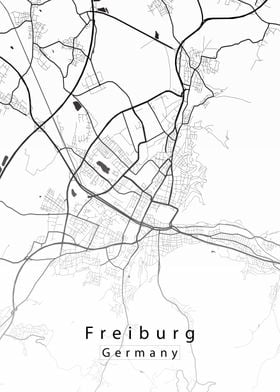 Freiburg City Map