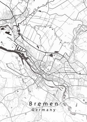 Bremen City Map