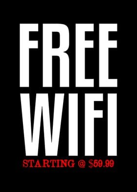 WIFI Sign Wall Art Decor