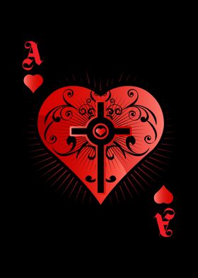 Heart Poker Ace Casino