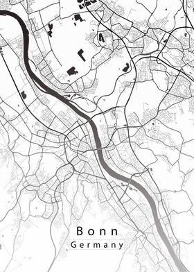 Bonn City Map