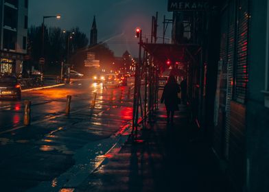 Rainy night