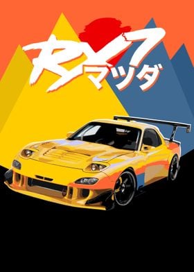 rx7 japanese cars