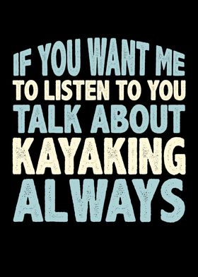 If you want me to listen