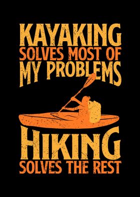 Kayaking and hiking solves