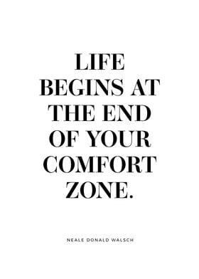 Life and the Comfort Zone