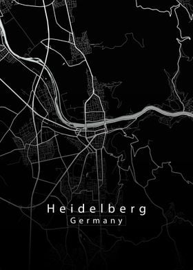 Heidelberg City Map