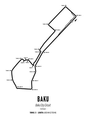 Baku City Circuit Light