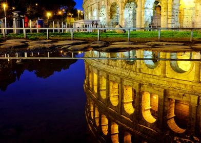 Colosseum in the water