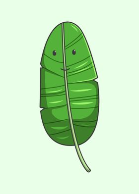 Banana Leaf Kawaii