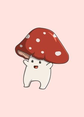 Mushroom Kawaii