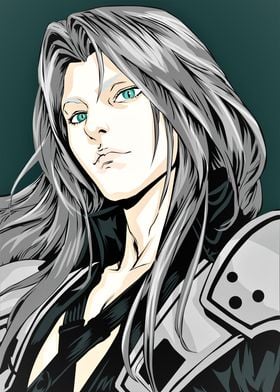 sephiroth portrait