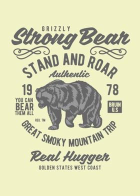 Grizzly Bear Retro