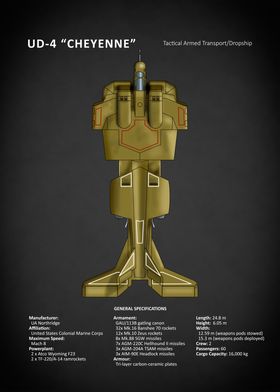 UD4 Cheyenne Dropship