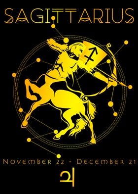 Sagittarius Classy Gold 