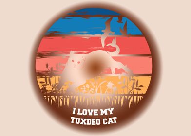 I love Tuxdeo cat