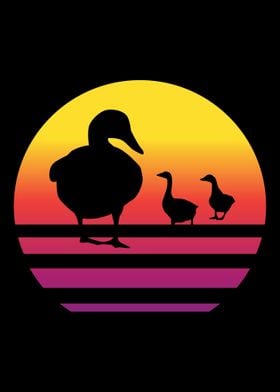 Duck Retro Vintage