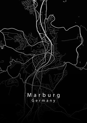 Marburg City Map