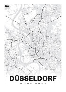 Stadtplan Duesseldorf