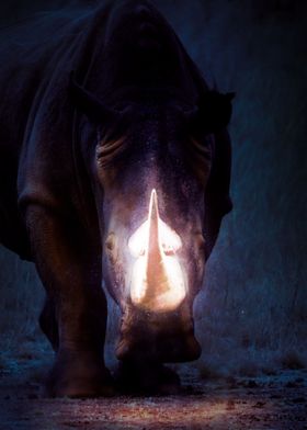 Glowing Rhino