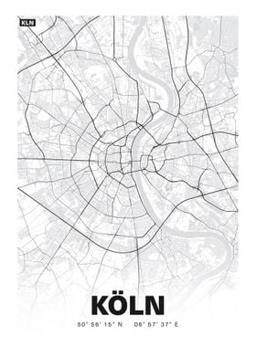 Stadtplan Koeln