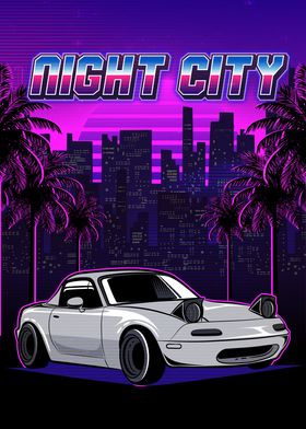 miata night city