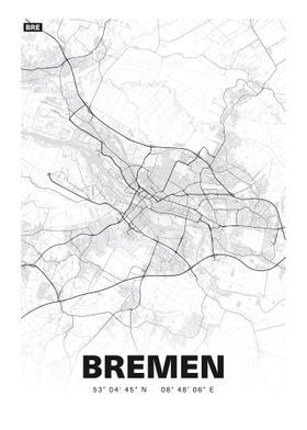 Stadtplan Bremen