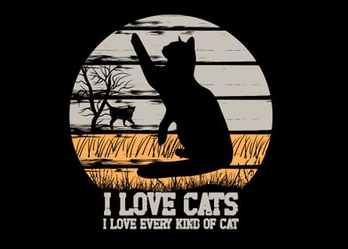 I love cats