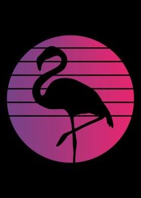 Flamingo Retro Vintage