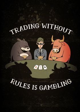 Funny Gambling Trader