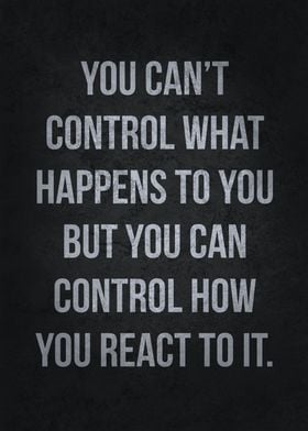 Control vs React