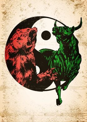 Bull Bear Yin Yang