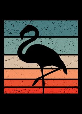 Flamingo Retro Vintage