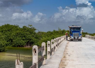 Bridge to Sian Kaan