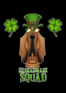 Bloodhound St Patricks Day