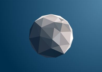 Moon Low Poly