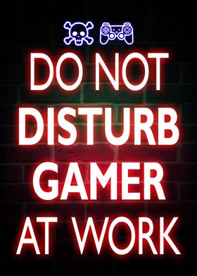 Neon Gaming Quote