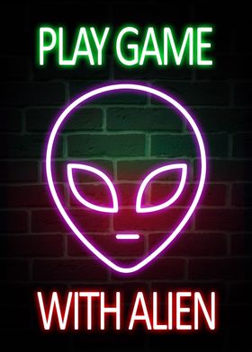 Play Game With Alien