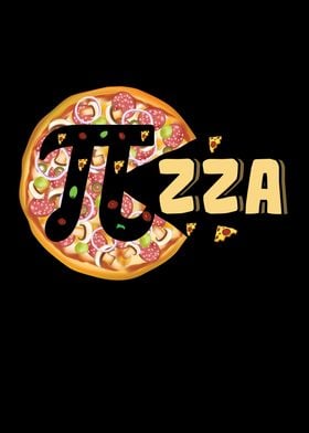 Pie Pizza Love Pi Funny