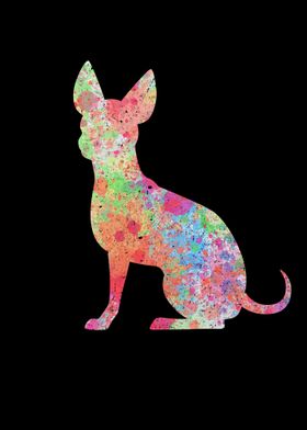 Chihuahua  PopArt Style