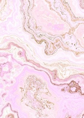 Pink Gold Marble 17