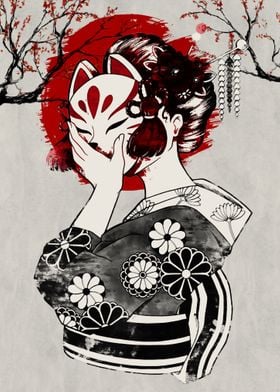 Japan Girl Geisha