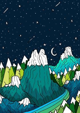 Of stars and mountains
