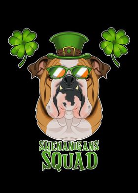 English Bulldog St Paddys