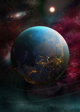 Science fiction planets