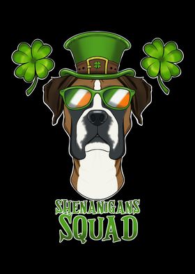 Boxer StPatricks Day