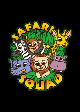 Safari Squad Kids Animals