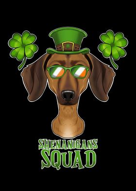 Dachshund St Patricks Day