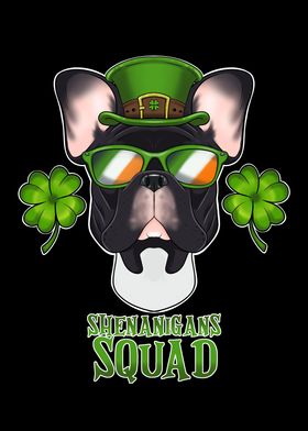 French Bulldog St Paddys